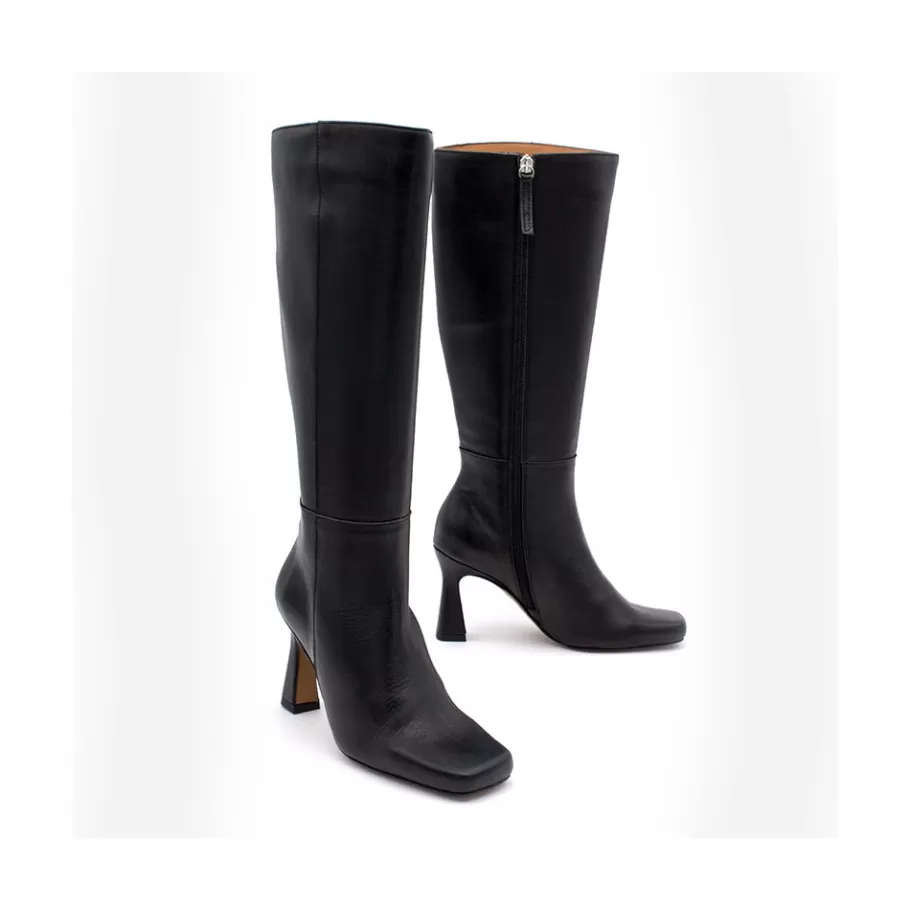 Last Units<Ángel Alarcón Aguilera - Leather Boots With Zipper