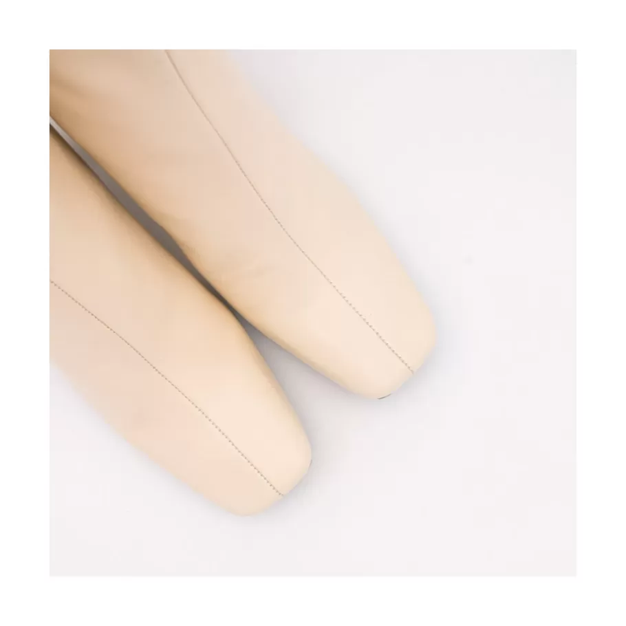 Boots And Booties<Ángel Alarcón Aland - Women S Square Toe Leather Booties, Wide Heel And Zip
