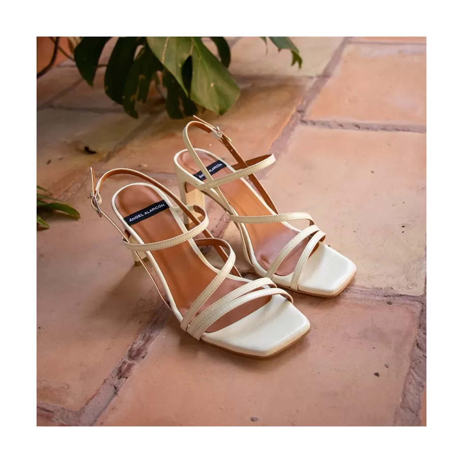 Last Units<Ángel Alarcón Badra - Leather Straps Sandals