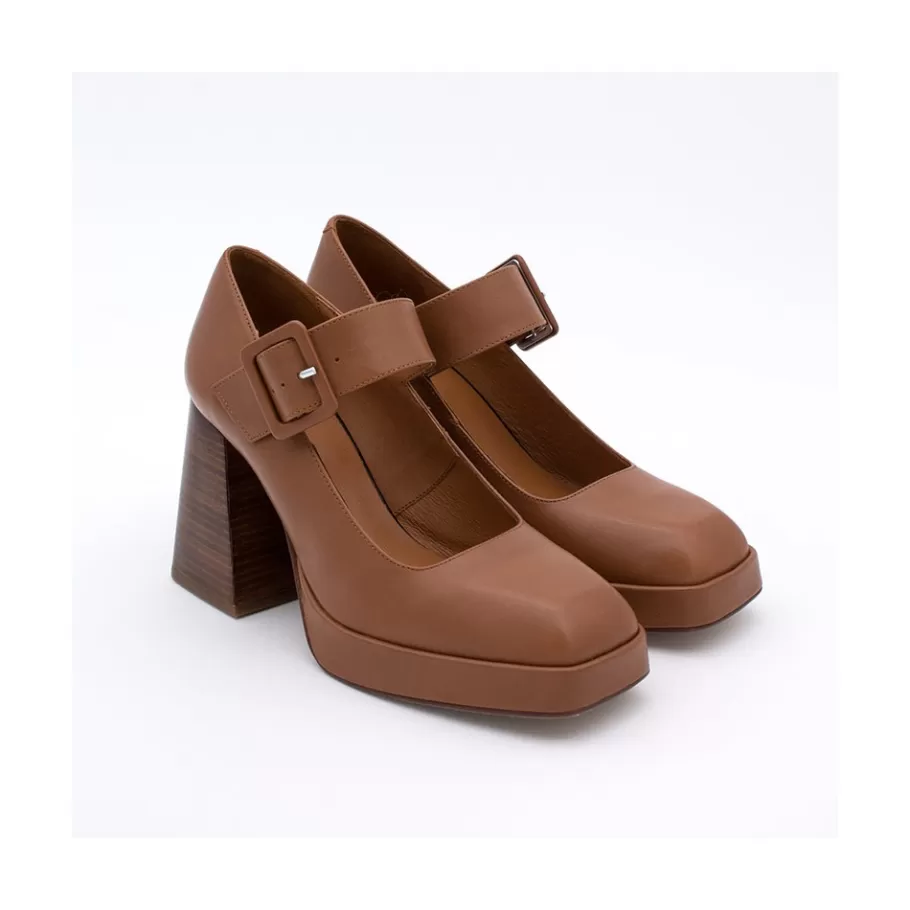 Last Units<Ángel Alarcón Bianca - Mary Jane Shoes With Chunky Heel & Platform