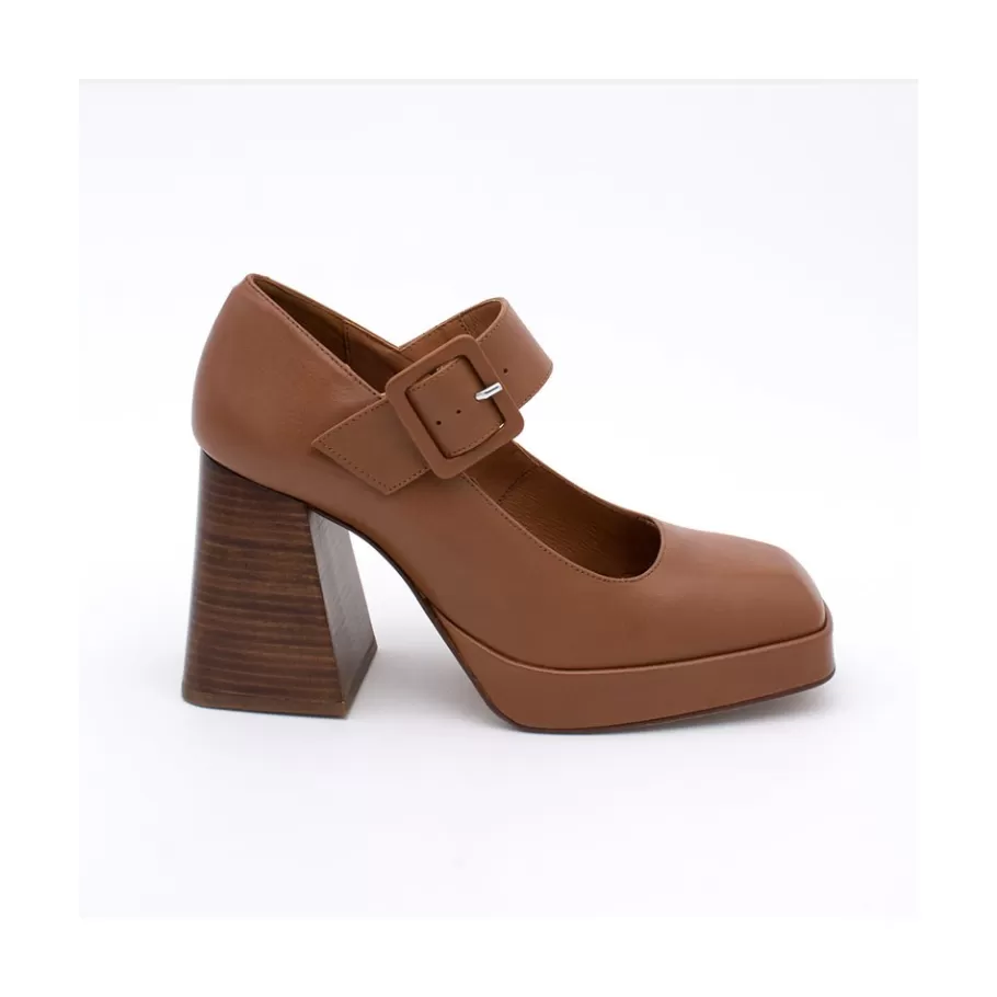 Last Units<Ángel Alarcón Bianca - Mary Jane Shoes With Chunky Heel & Platform