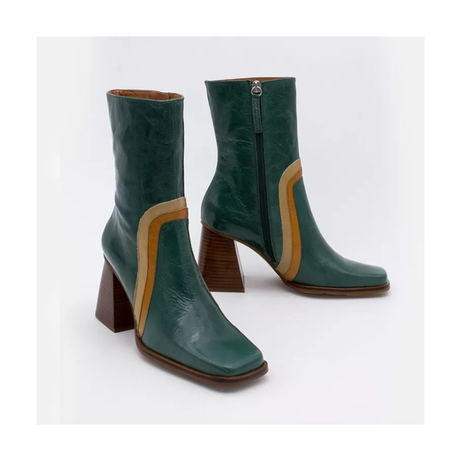 Last Units<Ángel Alarcón Celine - Leather Heeled Booties
