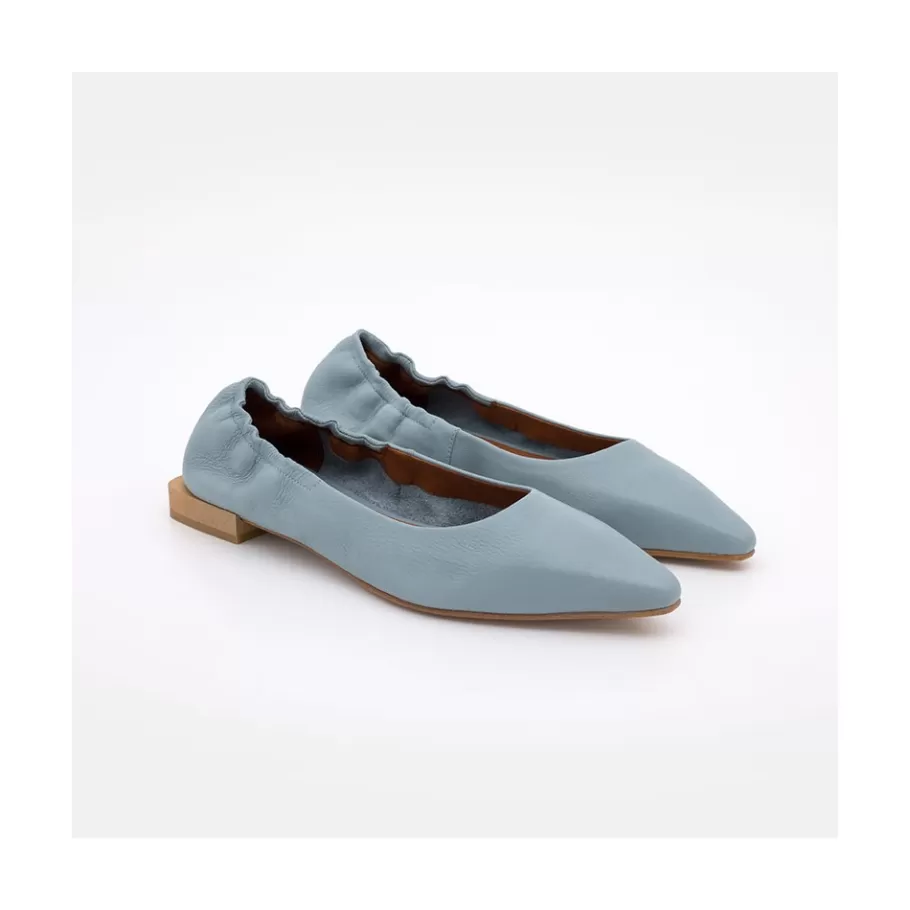 Ballerinas<Ángel Alarcón Elizabeth - Rock & Roll Leather Flats