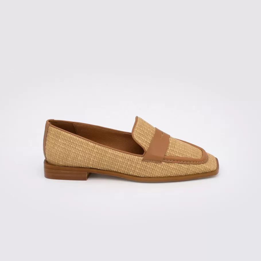 Last Units<Ángel Alarcón Gena - Raffia Loafer Women S Shoes