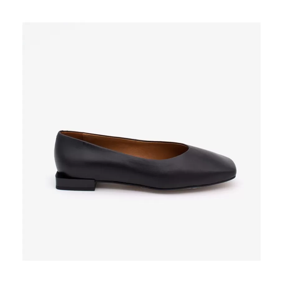 Ballerinas<Ángel Alarcón Hebe - Leather Square Toe Flat