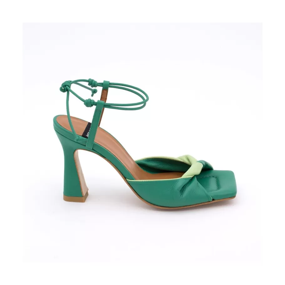 Sandals<Ángel Alarcón Karyn - Leather High Heel Sandals With Padded Insole