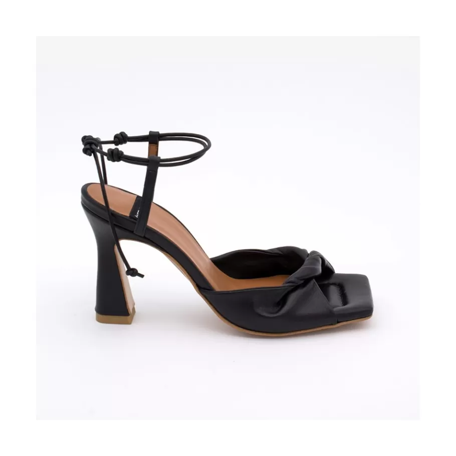 Sandals<Ángel Alarcón Karyn - Leather High Heel Sandals With Padded Insole