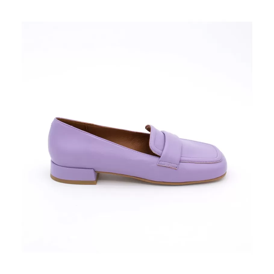 Ballerinas<Ángel Alarcón Lisa - Leather Rounded Toe Leather Woman Mocassin
