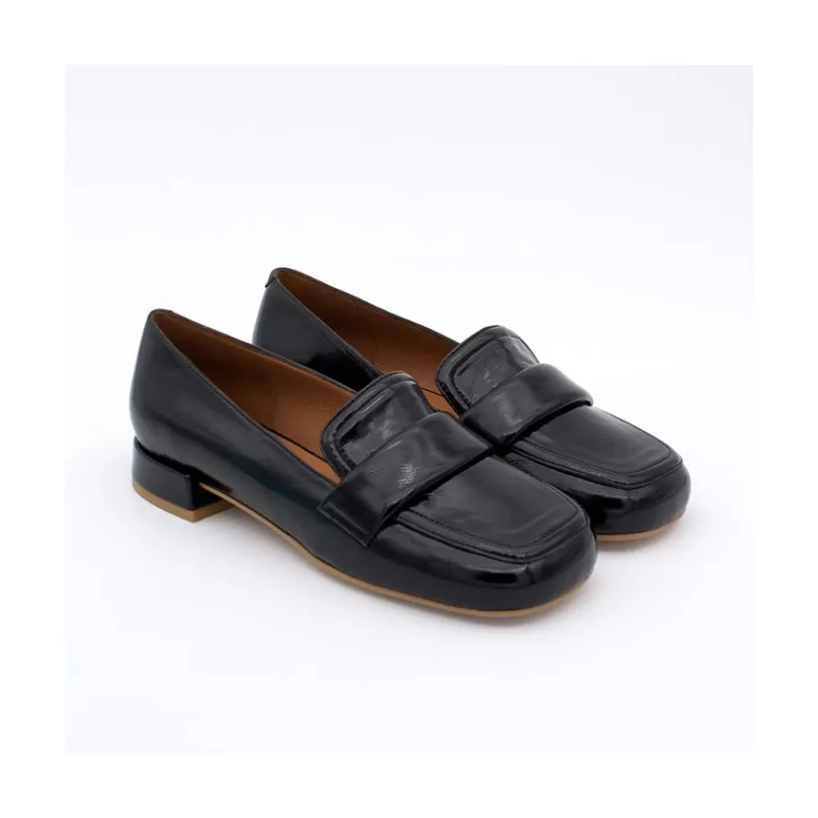 Ballerinas<Ángel Alarcón Lisa - Rounded Toe Leather Woman Mocassin