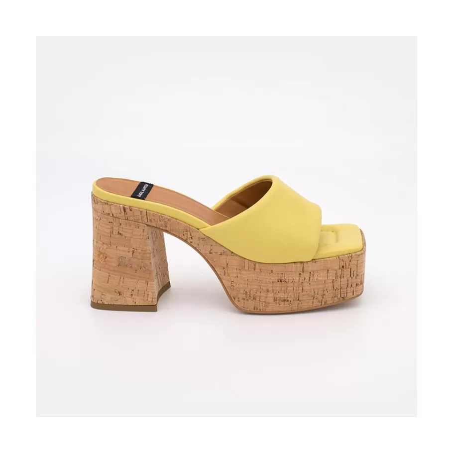 Last Units<Ángel Alarcón Mahalia - High Cork Platforms Foamed Mules