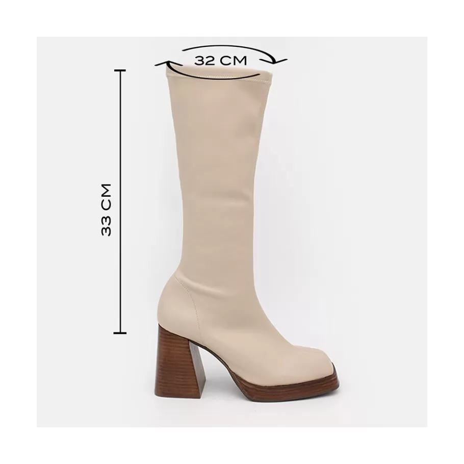 Boots And Booties<Ángel Alarcón Managua - Elastic Sock-Type Boots With High Geometric Heels