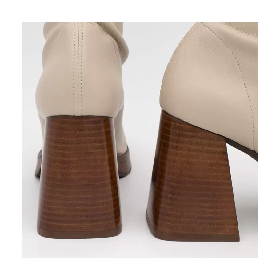 Boots And Booties<Ángel Alarcón Managua - Elastic Sock-Type Boots With High Geometric Heels