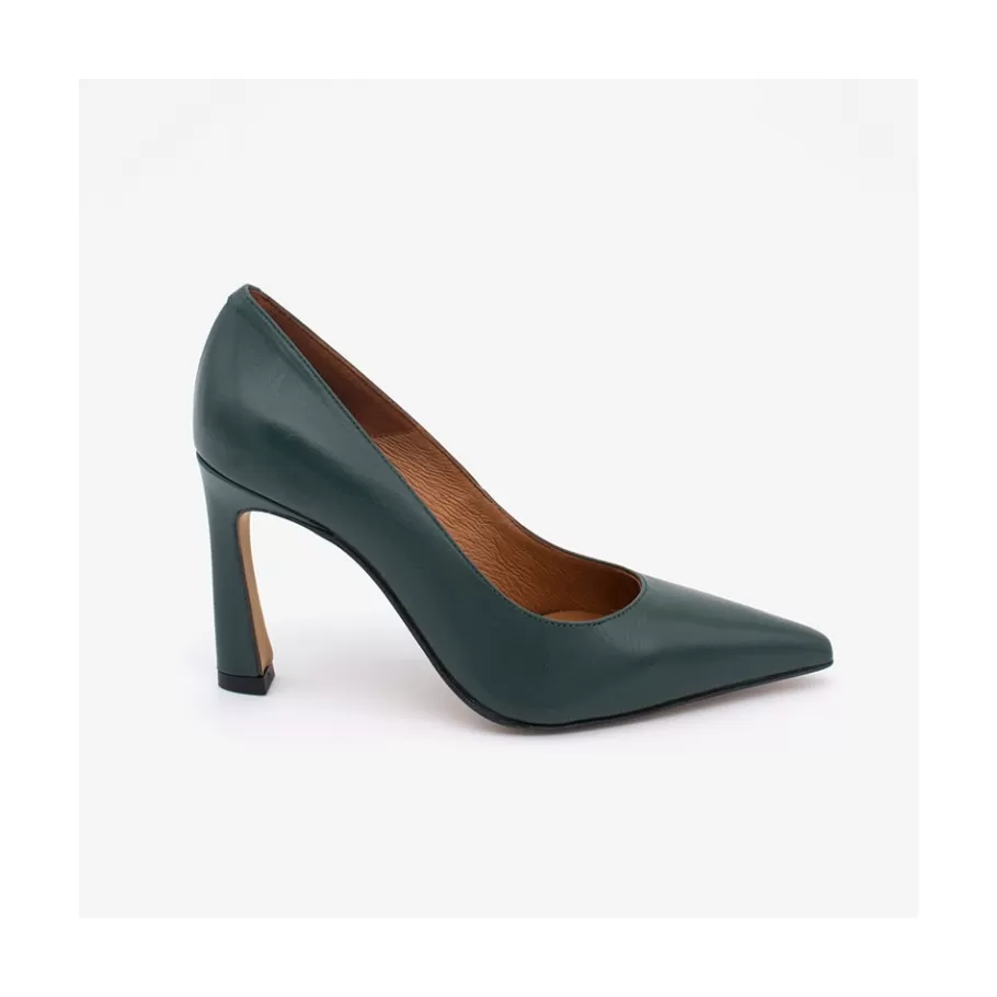 Heeled Shoes<Ángel Alarcón Mariah - Leather Pointed Toe Stiletto
