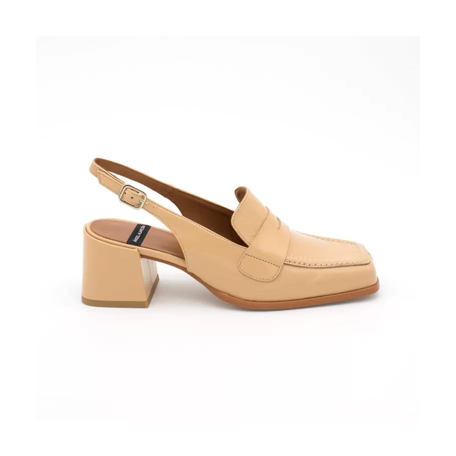 Last Units<Ángel Alarcón Melanie - Slingback Leather Woman Mocassin