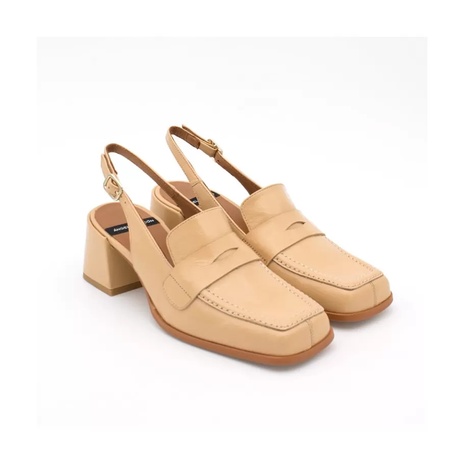 Last Units<Ángel Alarcón Melanie - Slingback Leather Woman Mocassin