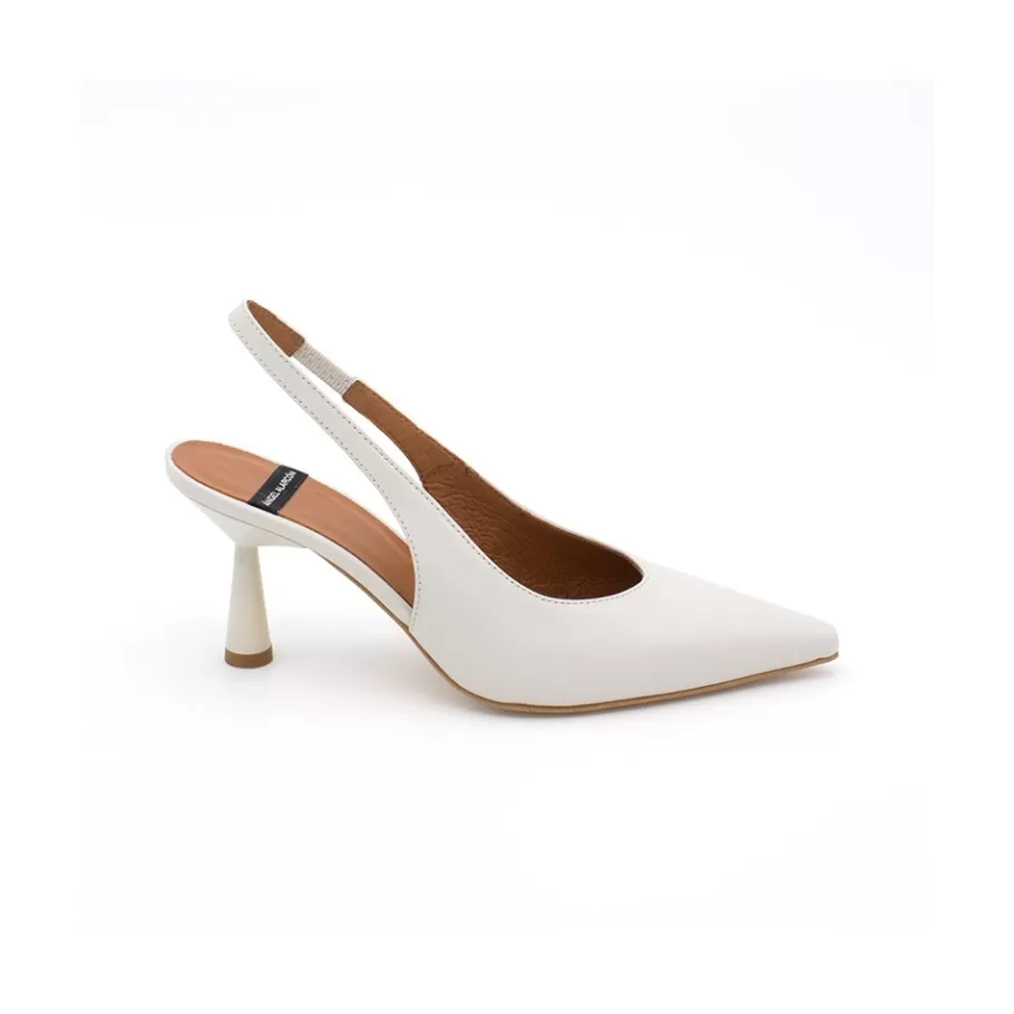 Heeled Shoes<Ángel Alarcón Monicamin - Leather High Heel Slingback Stilleto