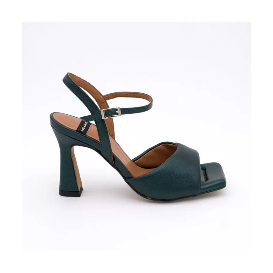 Metallized Shoes<Ángel Alarcón Nicole - Heeled Women S Sandals