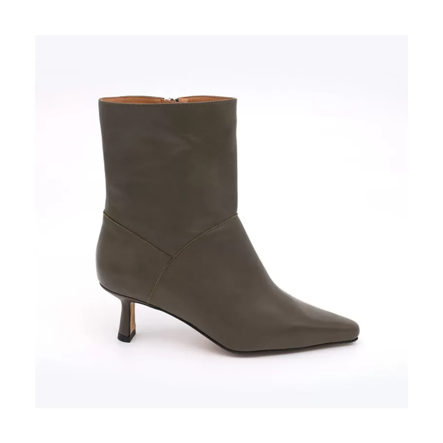 Boots And Booties<Ángel Alarcón Nina - Leather Slow Heel Ankel Boots