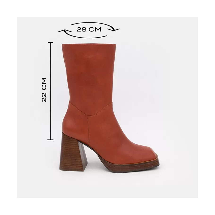Last Units<Ángel Alarcón Olama - Comfortable Women S Chunky Heels And Platform Boots