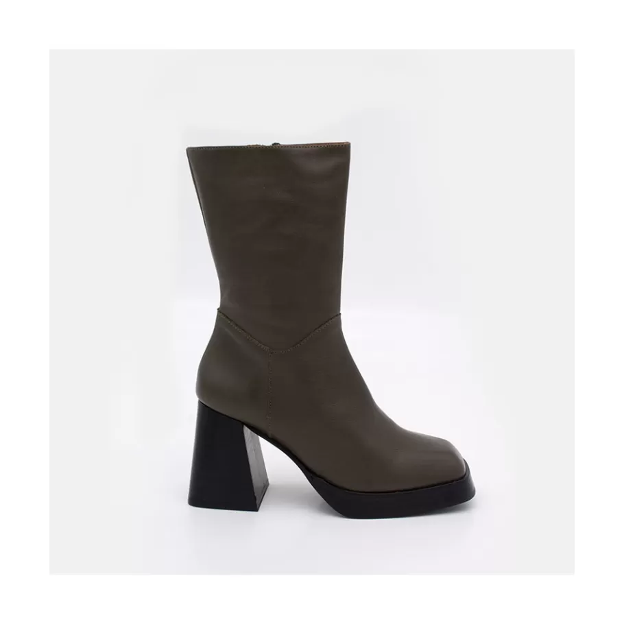 Last Units<Ángel Alarcón Olama - Comfortable Women S Chunky Heels And Platform Boots