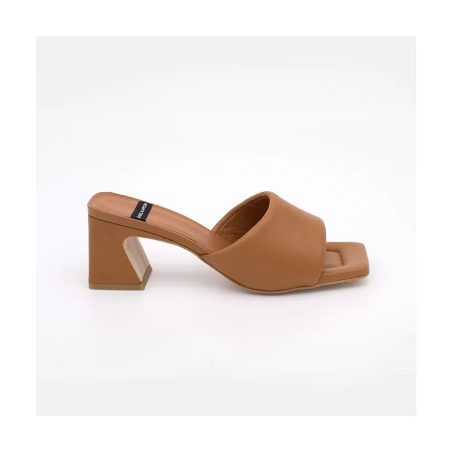 Last Units<Ángel Alarcón Streep - Leather Foamed Heel Mule