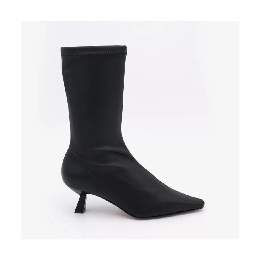 Boots And Booties<Ángel Alarcón Surama - Elastic Booties With Comfortable Low Heel