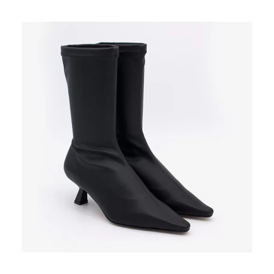 Boots And Booties<Ángel Alarcón Surama - Elastic Booties With Comfortable Low Heel