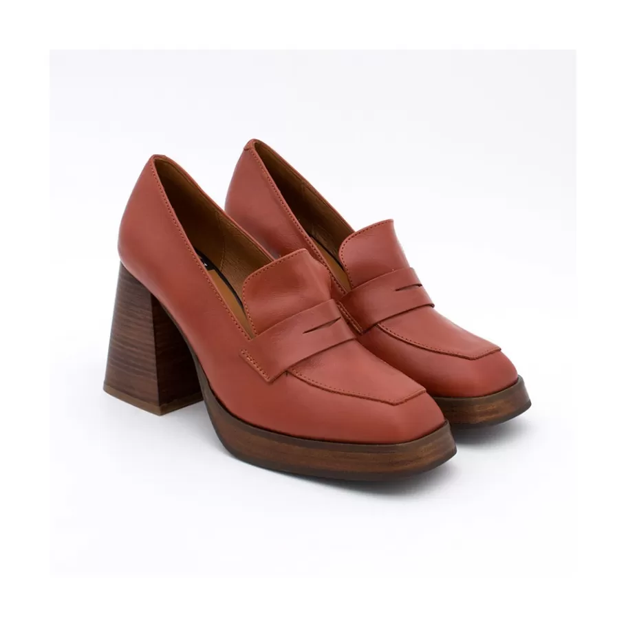 Last Units<Ángel Alarcón Tular - Women S Chunky Heels & Platforms Leather Moccasins