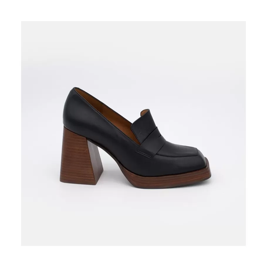 Heeled Shoes<Ángel Alarcón Tular - Women S Chunky Heels & Platforms Leather Moccasins