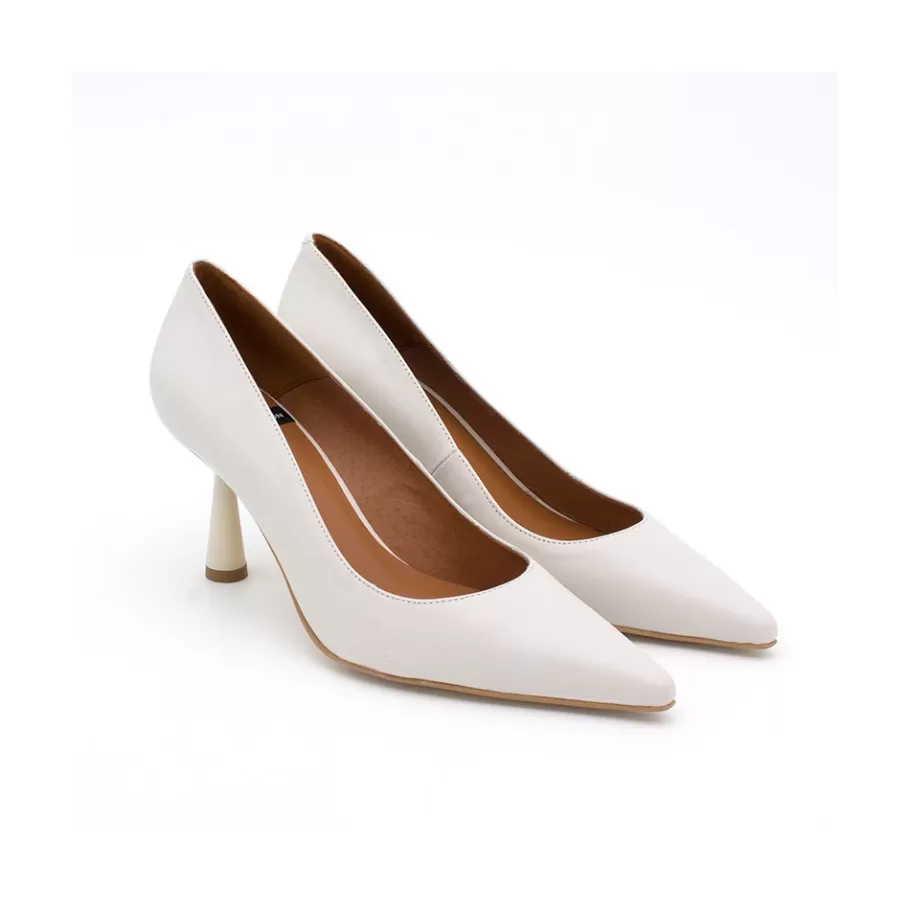 Pumps And High Heels<Ángel Alarcón Vega - Lether Stiletto With A Round Conical Heel Design