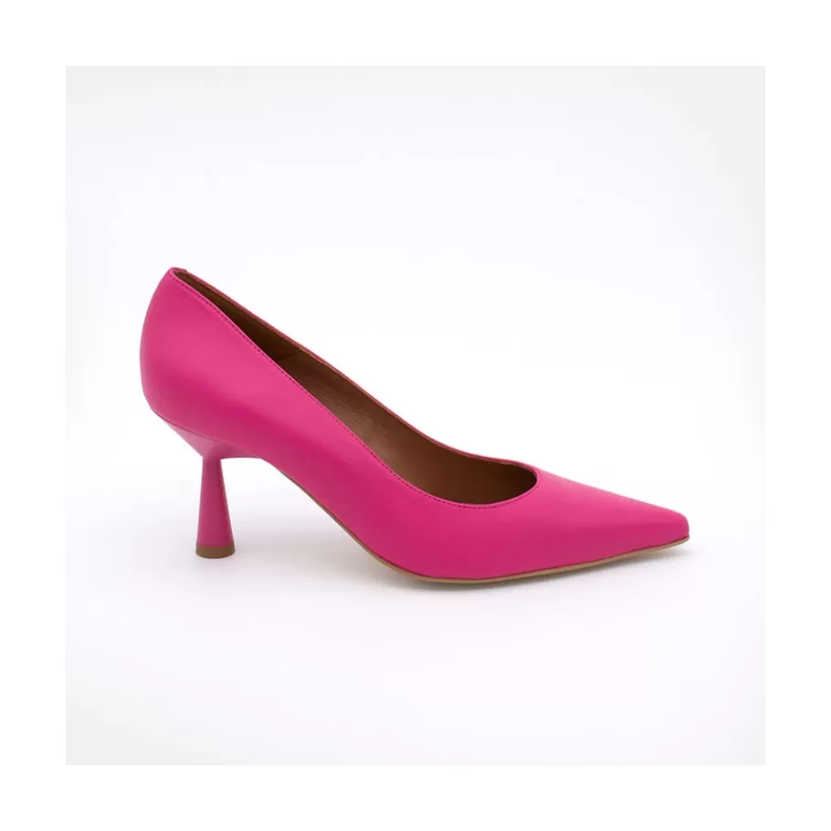 Pumps And High Heels<Ángel Alarcón Vega - Lether Stiletto With A Round Conical Heel Design