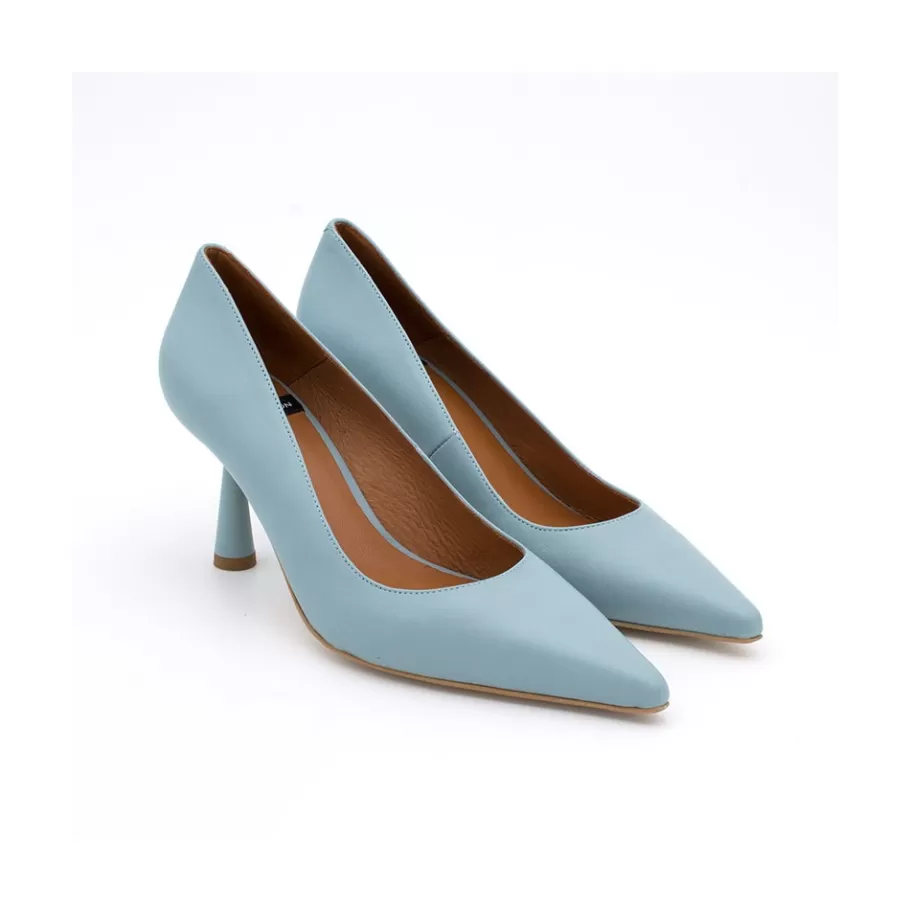 Pumps And High Heels<Ángel Alarcón Vega - Lether Stiletto With A Round Conical Heel Design