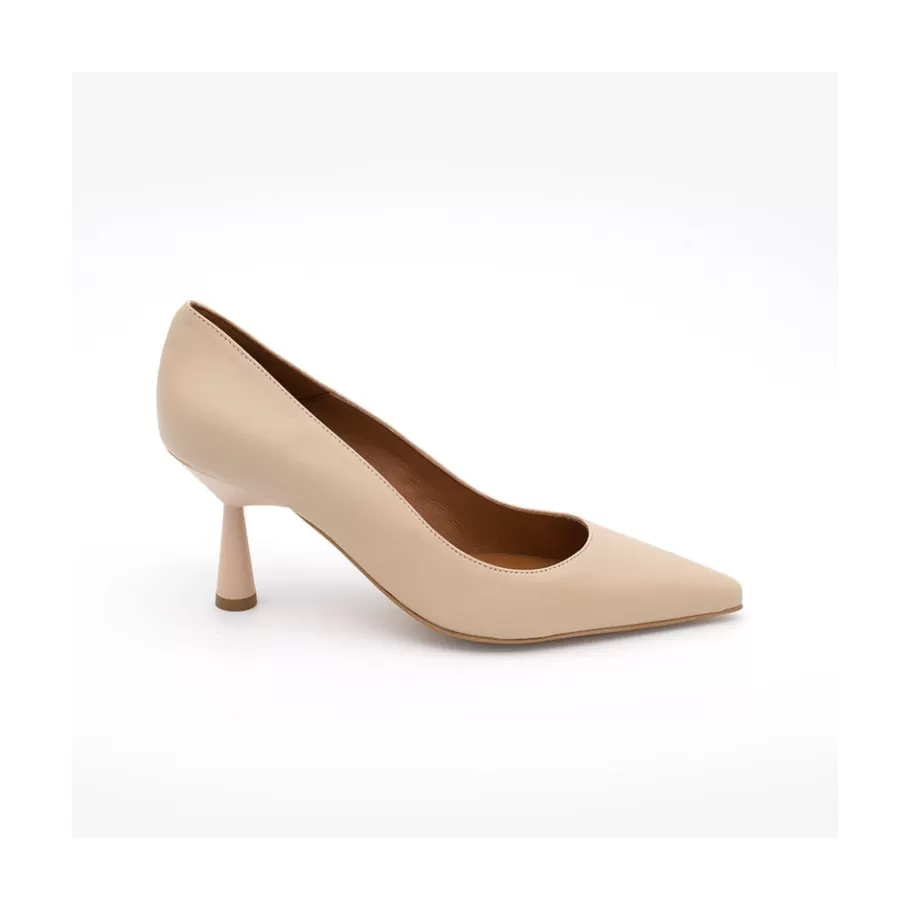 Pumps And High Heels<Ángel Alarcón Vega - Lether Stiletto With A Round Conical Heel Design