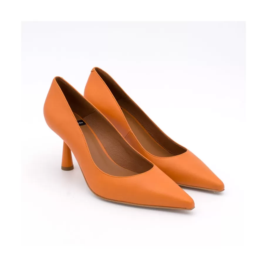 Pumps And High Heels<Ángel Alarcón Vega - Lether Stiletto With A Round Conical Heel Design