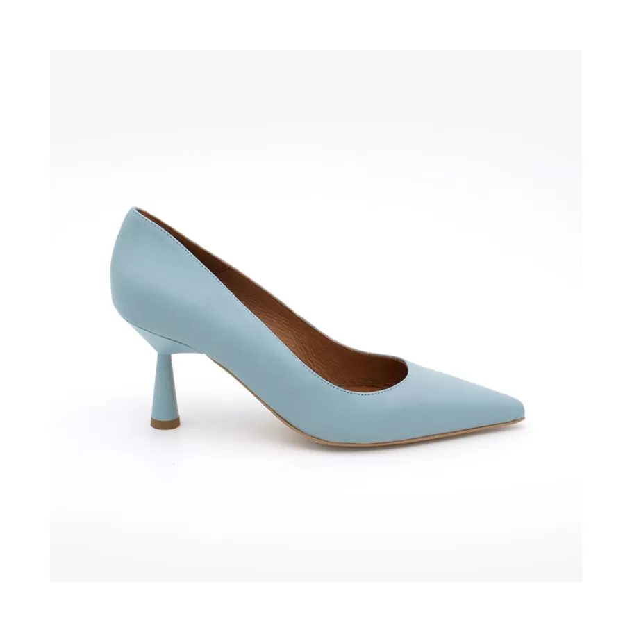 Pumps And High Heels<Ángel Alarcón Vega - Lether Stiletto With A Round Conical Heel Design