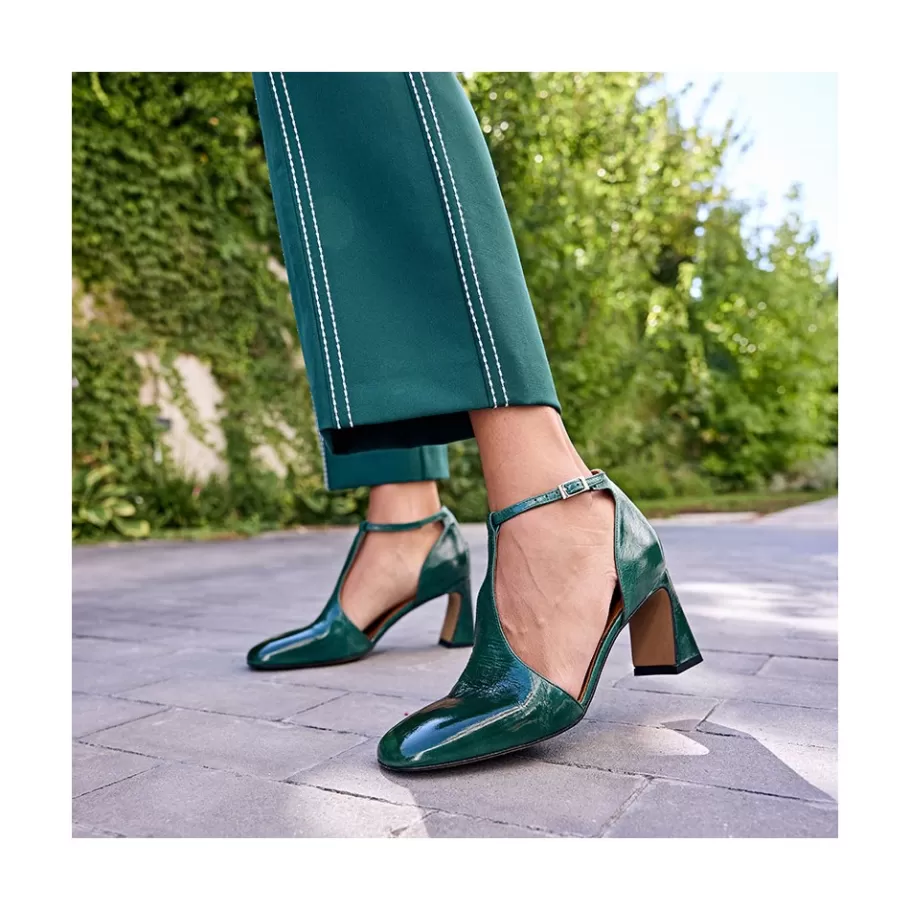 Last Units<Ángel Alarcón Zuri - Women S Heeled T-Strap